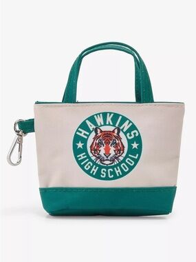 NWT Stranger Things Hawkins High School Tote Coin Purse